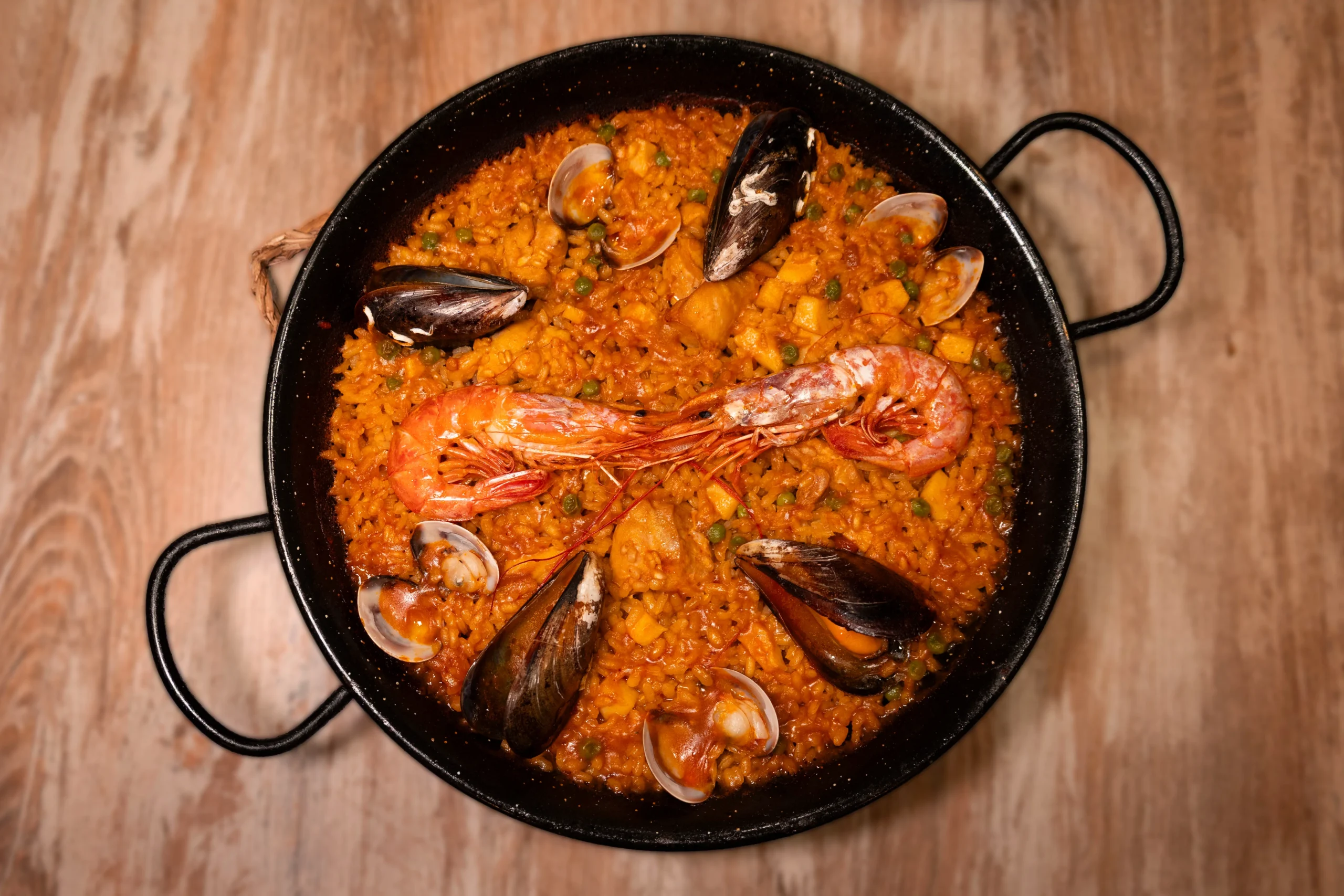 Arroz mediterráneo en Restaurant Gòtic